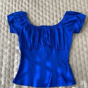 Pinup Girl Clothing Peasant Top